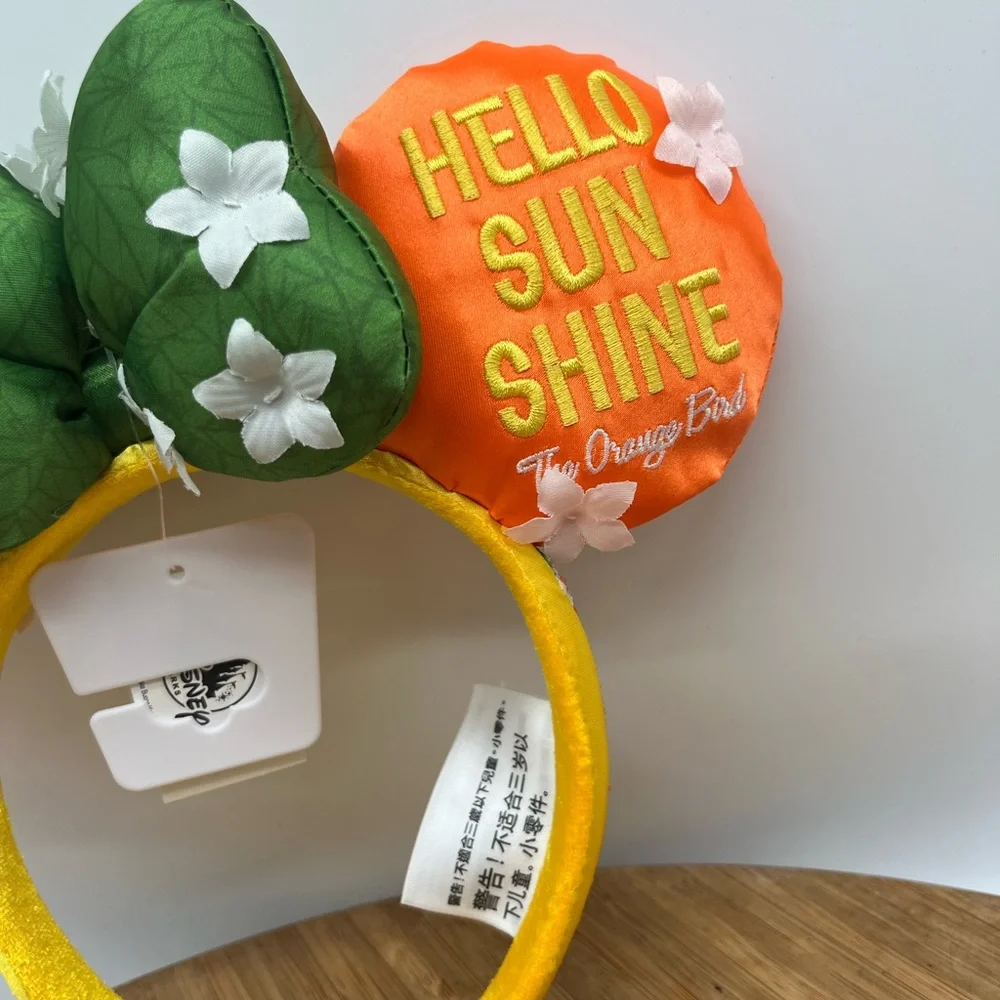 Disney Parks 2020 EPCOT Flower And Garden‎ Festival Orange Bird Minnie Ears NWT